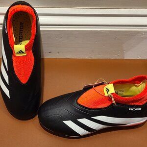 adidas Laceless Predator League LL Kids' FG Soccer Cleats Youth Size 1